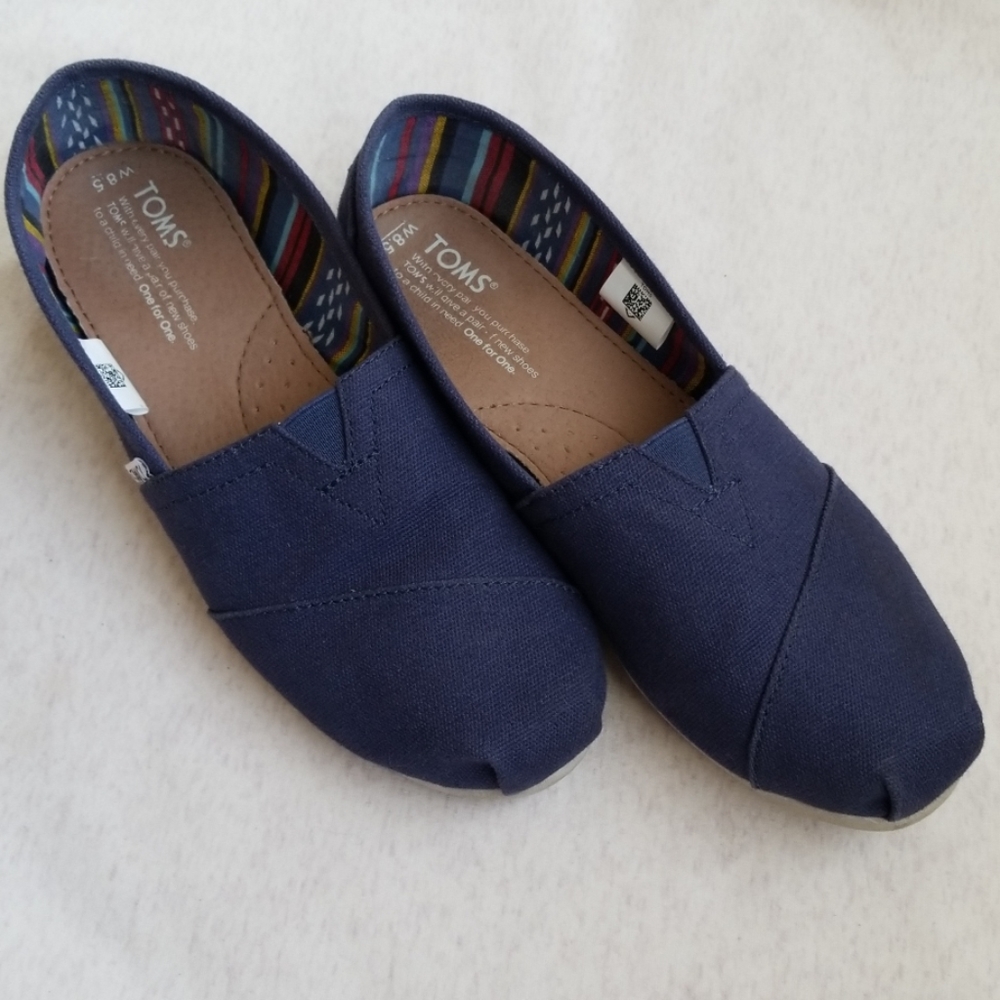 Toms - Blue Classic Flats